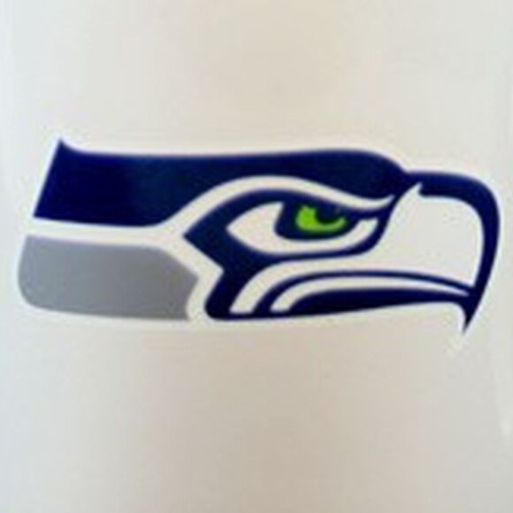 Seattle Seahawks 11 OZ White Style Coffee Mug - Picture 2 of 2